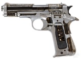 Llama cutaway stainless steel semi-auto pistol