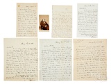 William Buell Sprague, five signed letters