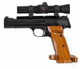 Custom Smith & Wesson model 41 semi-auto pistol