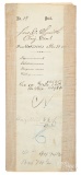 John Eugene Smith, Civil War signed pay voucher