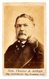 Chester Alan Arthur CDV campaign photograph