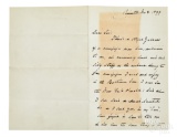 Grover Cleveland signed letter