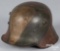 German WWI M16 camouflage helmet