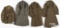 Two US WWII wool trench coats