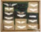 Group of US WWII military cloth uniform insignias
