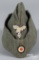 German WWII Army EM/NCO overseas wool cap
