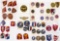 Large group of US WWII and later uniform patches