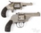 Two Hopkins & Allen revolvers.