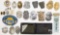 Group of vintage law enforcement badges