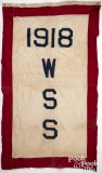 US WWI War Serving Service WSS flag/banner