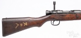 Three Arisaka type 99 bolt action rifles