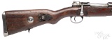 German Mauser K-98 military bolt action rifle