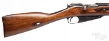 Sporterized Mosin Nagant bolt action rifle