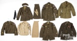 Six US WWII military jackets