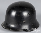 German WWII M34 civic police helmet