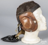 German WWII Luftwaffe netzkopfhaube summer helmet