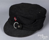 German WWII Hitler youth field cap, with insignia
