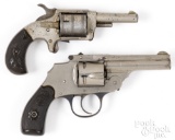 Two Hopkins & Allen revolvers.