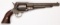 Engraved Remington 1858 martially marked revolver
