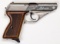 Mauser model HSc nickel plated semi-auto pistol