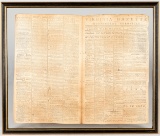 October 6th, 1787 Virginia Gazette newspaper