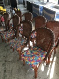 Nice Wicker Dining Chairs