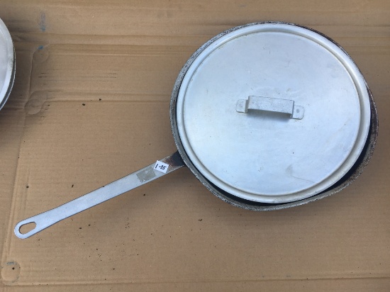 14" Aluminum Fry Pan with Lid