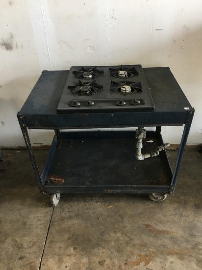 Homemade 4 burner