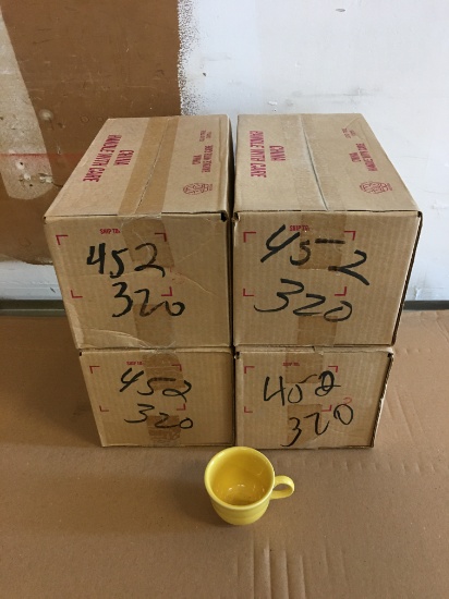 Brand New Homer Laughlin China 7 3/4 oz.  Fiesta Sunflower Cup