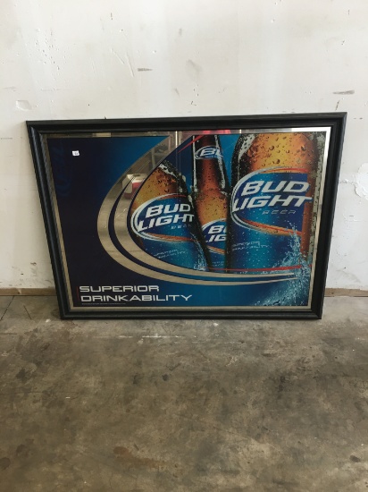 New Condition Large Bud Light Mirror