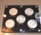 Highly Collectible Set of Morgan Silver Dollars from each Mint