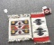 Grouping of vintage Chimayo Weavings