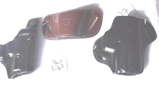 Leather Holsters: Galco, Alesi and Daltech