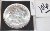 Key Date Collector Coin: U S Morgan Silver Dollar, 1886