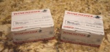 Winchester Factory Ammo; 9mm Luger, 115 grain, full metal jacket 100 rd per box