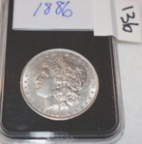 Key Date Collector Coin: U S Morgan Silver Dollar, 1886