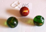 Antique/ Vintage Art Glass Jumbo Shooter marbles