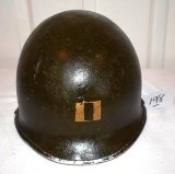 WWII Metal Helmet with liner