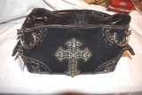 Rhinestone Handbag 12 x 8 x 6