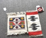 Grouping of vintage Chimayo Weavings