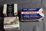 Factory Ammo 22 caliber, Federal & Winchester