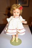 Composition Shirley Temple doll 17.5