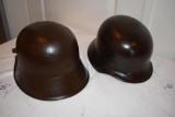 Steel WWI-WWII Helmets