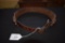 SASS Style Leather Belt, Custom Made by Wm Brown of Tombstone, AZ.