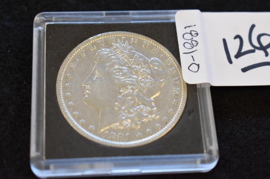 1881-O US Morgan Silver Dollar