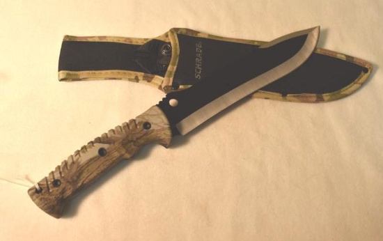 Schrade full tang, fixed blade knife, Mini Machete