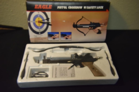 Eagle Pistol Cross Bow wit safety lock, in original box