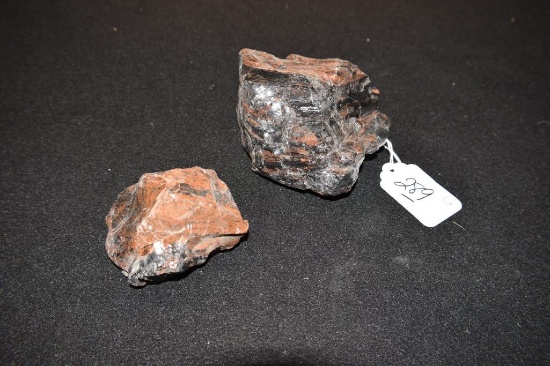 Obsidian Rock Specimans: Mahogany and Black Colors 4 lb 5.6 oz