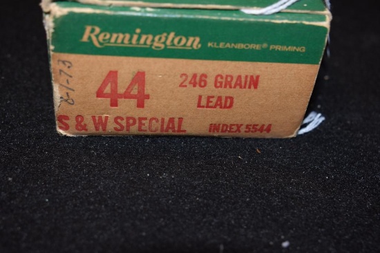 Vintage Remington 44 S&W Special Ammo