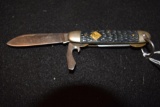 Vintage Boy Scout Knife, Blue handle with Cub Scout Logo